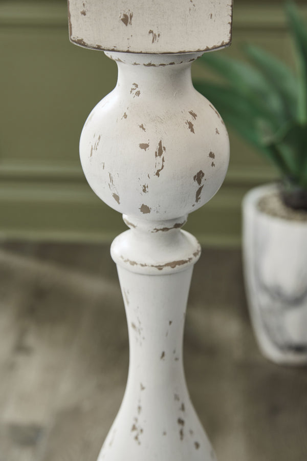 Madsbrook - Antique White - Poly Floor Lamp