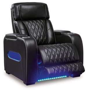 Boyington - Black - Power Recliner/ Adj Headrest