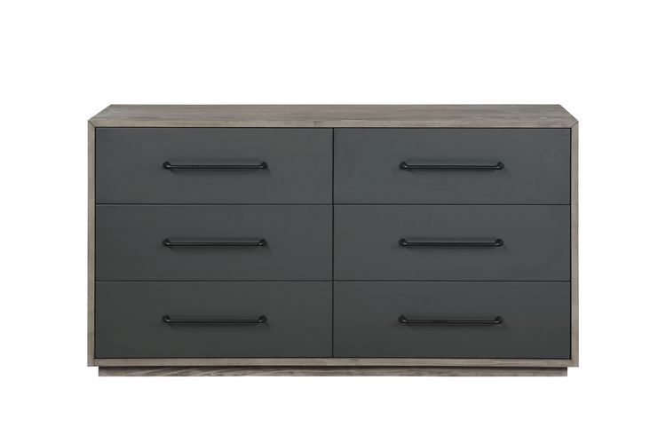 Maximizing the sleeping capacities of your little one-'s bedroom with the Estevon bunk bed. Whether you-'ve got two children sharing a bedroom or one little one that loves sleepovers, this twin over twin bunk bed is a perfect choice. The gray oak finish i