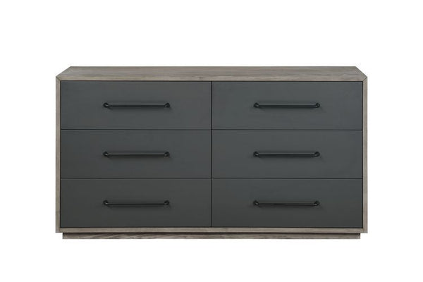  this twin over twin bunk bed is a perfect choice. The gray oak finish i
