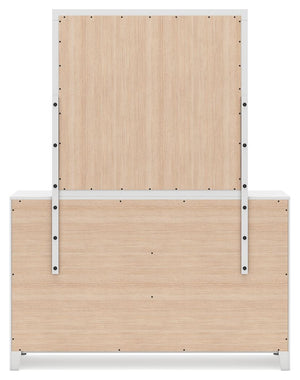 Binterglen - White - Dresser And Mirror