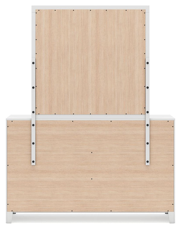 Binterglen - White - Dresser And Mirror
