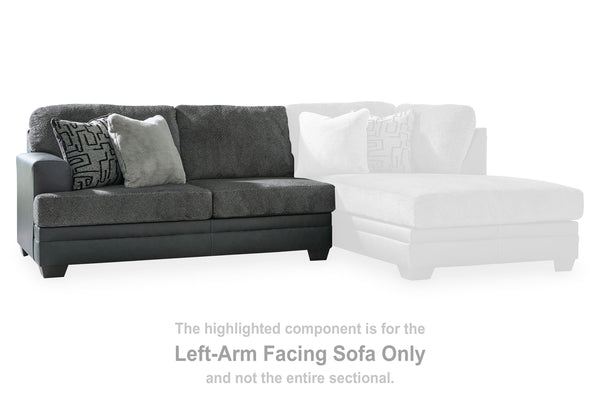 Brixley Pier - Graphite - Laf Sofa