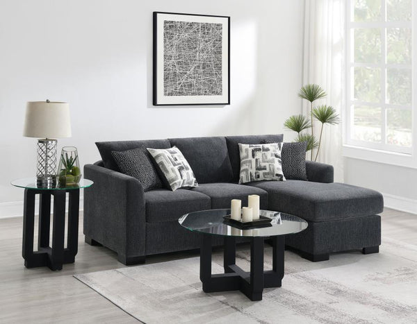 it boasts a chaise lounge for easy relaxation and expands to create a bed when overnight guests arrive.