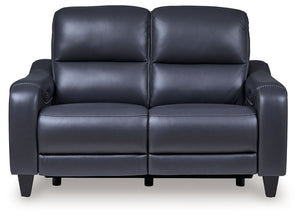 Mercomatic - Ocean - Power Reclining Loveseat With Adj Headrest