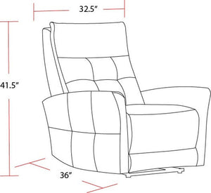 Gershwin - Zero Gravity Power Recliner (Set of 2) - Lucca Butterscotch
