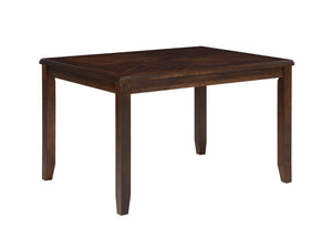  this set is built to last. The traditional brown cherr