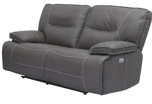 Spartacus - Power Reclining Sofa And Loveseat - Haze