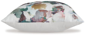  this accent pillow brings an abstract appeal to your decor. Layer it on your sofa or bed for added visual interestâ€”its strokes of color are sure to leave a chic impression. Time for a touch-up? Th