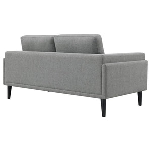 Rilynn - Upholstered Track Arm Loveseat - Gray