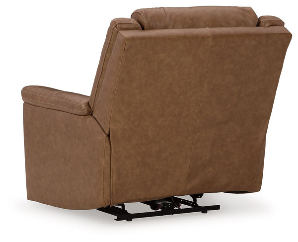 Trasimeno - Caramel - Power Recliner /Adj Headrest
