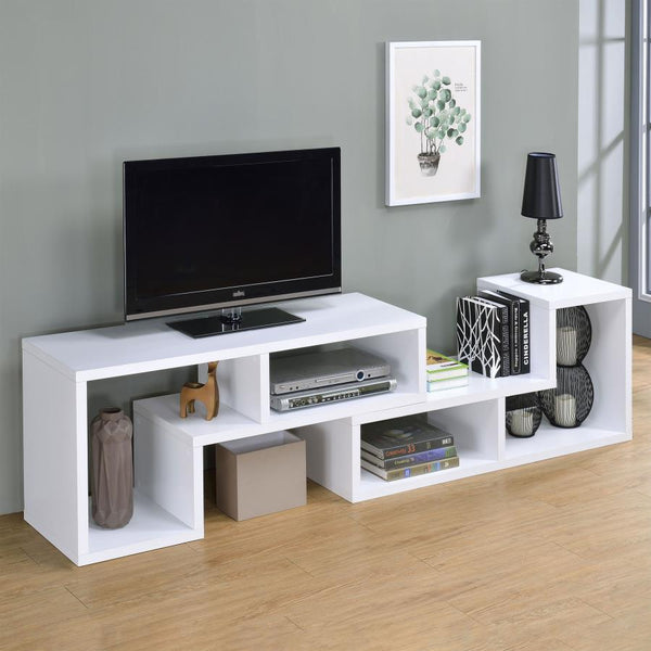 Velma - Multipurpose TV Stand And Bookshelf - White