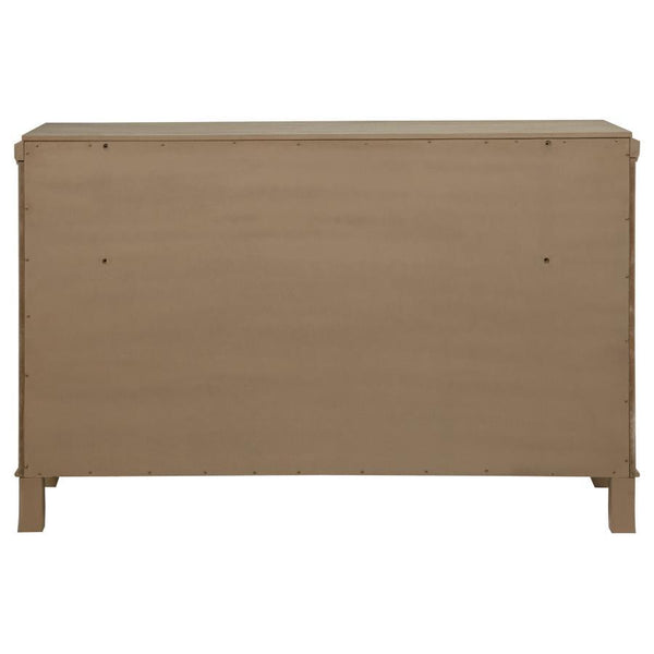 Revello - 8-Drawer Bedroom Dresser - Washed Mango