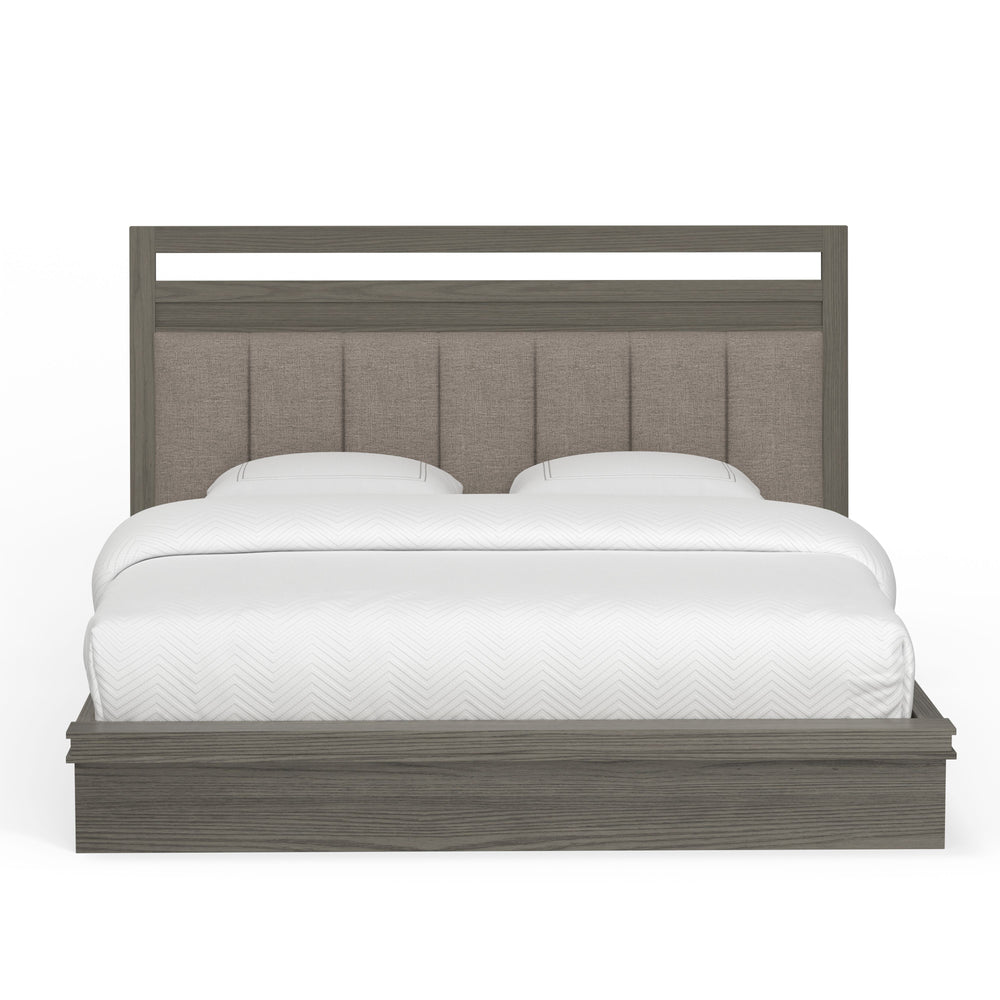 The essence of understated elegance, Pure Modern brings dramatic character to todayâ€™s living spaces. Its crisp lines and clean geometric profiles are highlighted with a signature Moonstone finishâ€”a sophisticated warm grey revealing oak veneer patterns