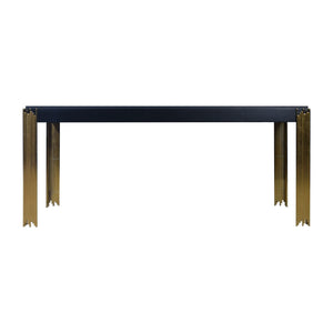  a stylish centerpiece for your dining area. Crafted with eco-friendly materials and a sleek black finish