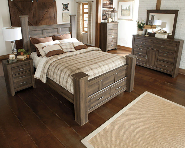 Juararo - Dark Brown - 6 Pc. - Dresser