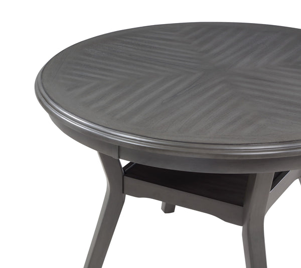 Amy - 5 Piece Dining Set - Gray