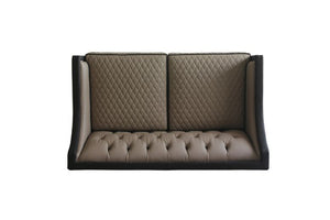  Black PU & Charcoal Finish