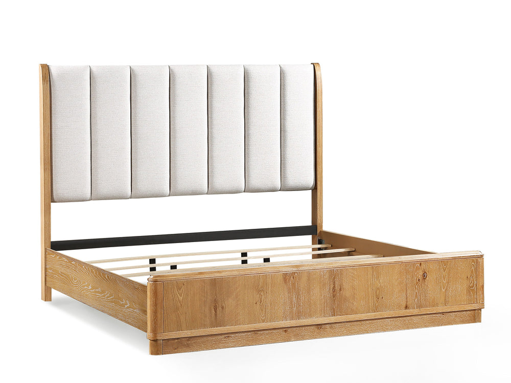 Westcott - Queen Panel Bed - Cerused Natural<h4><b>Westcott - Queen Panel Footboard - Cerused Natural</b></h4> <table width="100%"><colgroup><col style="width: 30%"> <col style="width: 70%"> </colgroup> <tbody> <tr> <td>Dimensions</td> <td> 63.25"L x 88.2