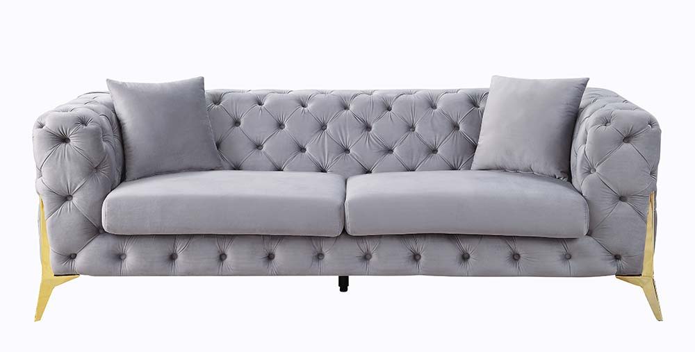 Jelanea - Sofa - Gray, Dark - 86-"