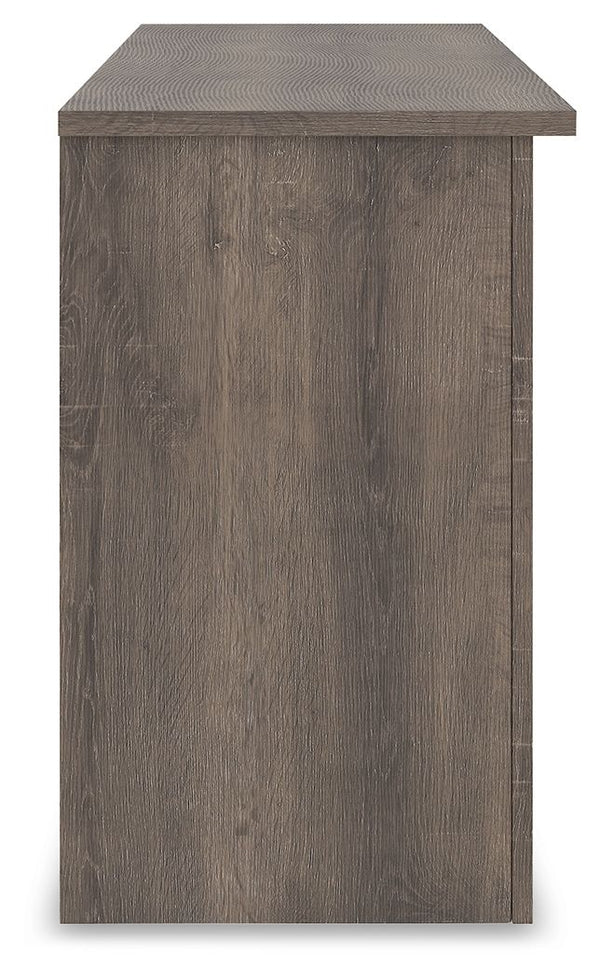 Arlenbry - Gray - LG TV Stand w/Fireplace Option