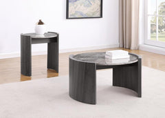 Gladstone - 2 Piece Coffee And End Table Set - Distressed Gray