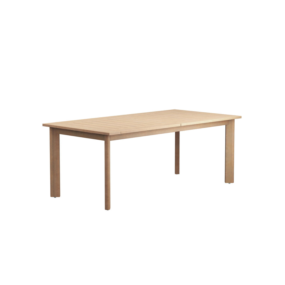 The Wesley Patio Dining Table is designed for those who value both functionality and timeless style in their outdoor spaces. Constructed from FSC-certified Acacia solid wood, it boasts exceptional durability, naturally resisting the elements while showcas