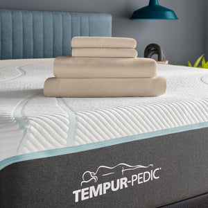Soft, silky stretch. These 100% rayon from bamboo sheets feature a soft jersey knit with a comfortable stretch and natural moisture-wicking qualities. It all adds up to a silky-smooth feel - and thanks to our unique StayTight bands for a snug, secure fit,