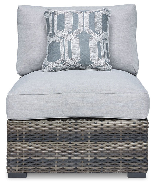  the armless chair blends beautifully into your lanai or pool and patio area with
