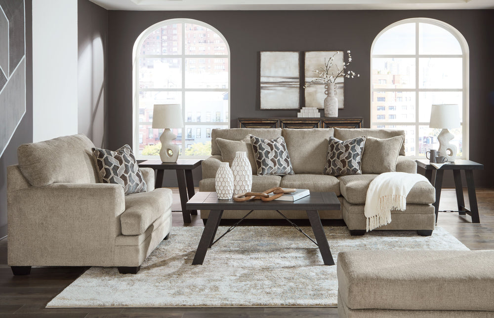 This seating package feels every bit as good as it looks. Ultra-soft upholstery enhances your comfort, making it a delightful place to unwind. Whether you-'re enjoying a quiet evening alone or chilling with friends, this set promises to be the perfect bac