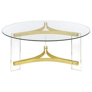  clear acrylic legs enhance the modern design
