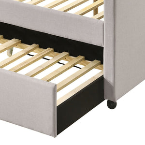 Lianna - Full Bed - Fog Fabric