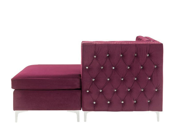  and a nail head trim accent for a tailored touch. Foam padding offers comfortable cushioning. Design