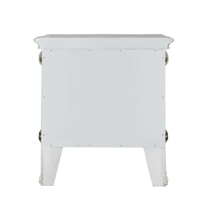 Vendom - Nightstand - Antique Pearl Finish
