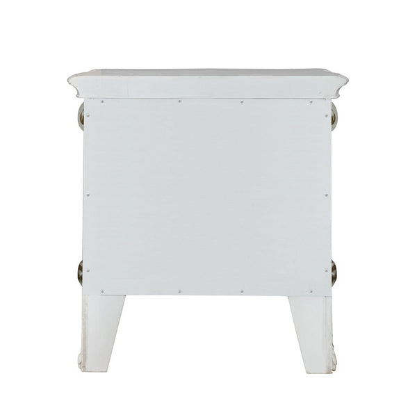 Vendom - Nightstand - Antique Pearl Finish