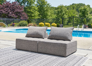 Bree Zee - Brown - 2-Piece Outdoor Sectional