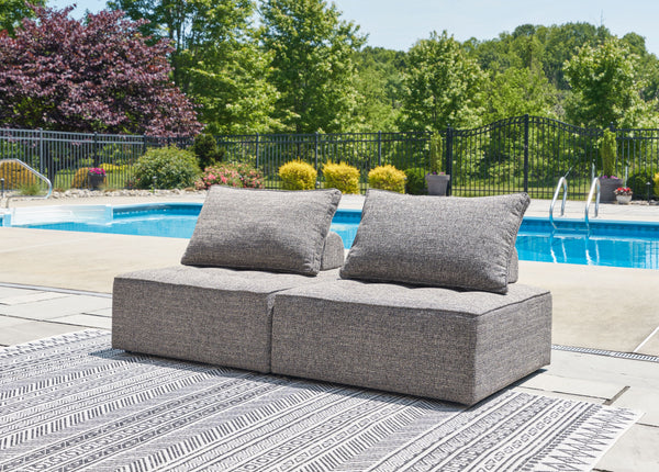 Bree Zee - Brown - 2-Piece Outdoor Sectional