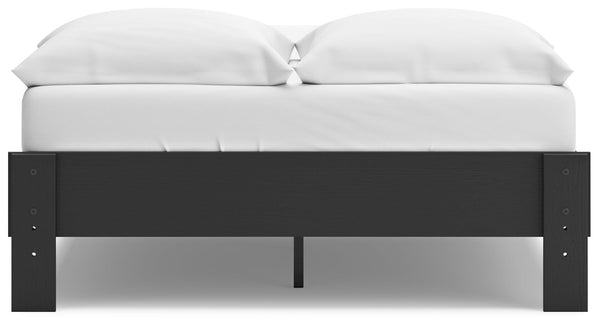 Socalle - Black - Full Platform Bed