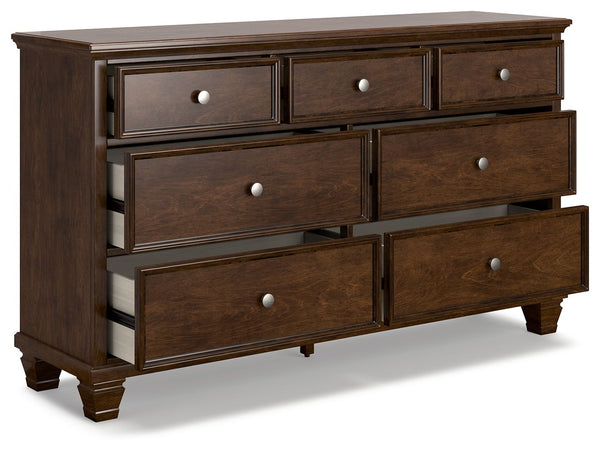 Danabrin - Brown - 5 Pc. - Dresser