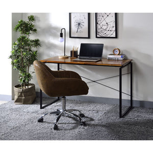 Jurgen - Desk - Oak & Black