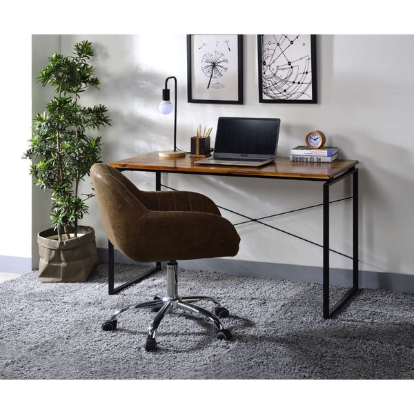 Jurgen - Desk - Oak & Black