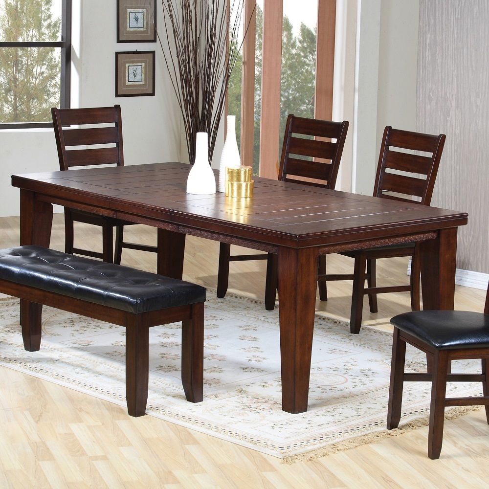 The Urbana Transitional dining collection is generously sized to accommodate 8 in a rectangular dining configuration. Carefully crafted with selected wood and wood veneers in rich walnut finish.<br/><br/><b>Product Features</b><ul><li>TBA</li><li>Case: 1P