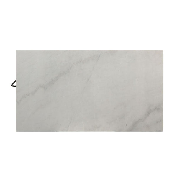 Lanzo - Kitchen Island - Marble & Gunmetal