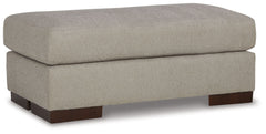 Classic comfort gets a mod twist with this ottoman. Its minimalistic approach and structured silhouette bring a clean-lined design element to your living room. Place a decorative tray on top to create a spot for morning coffee or cocktails, or simply use 