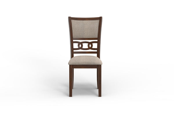 Gia - 5 Piece Round Dining Set - Cherry