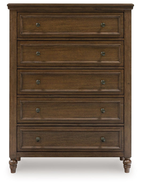 Sturlayne - Brown - Five Drawer Chest