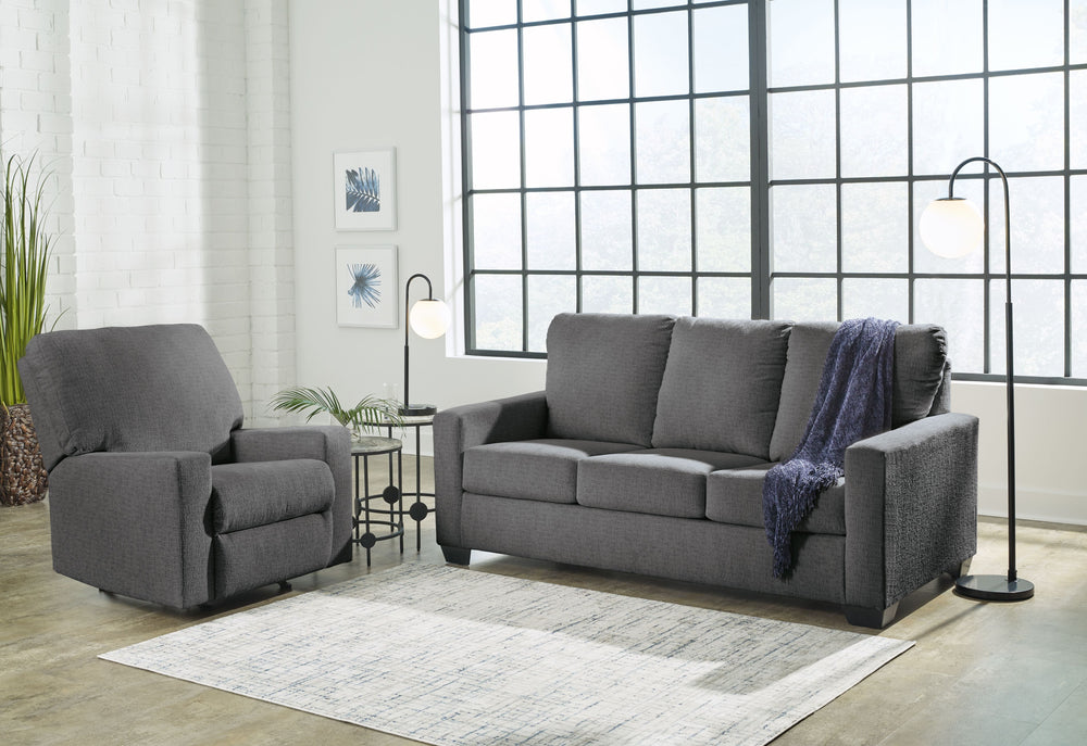 Add functionality to your home without compromising on style. This living room set has a clean-lined, contemporary feel thatâ€™s complemented with subtle space-saving versatility. Its small but impactful footprint is well-suited to apartments and multi-us