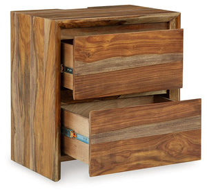  brings an organically stunning vibe to your bedroom. Strikingly simple drawers lend a hand with conquering clut
