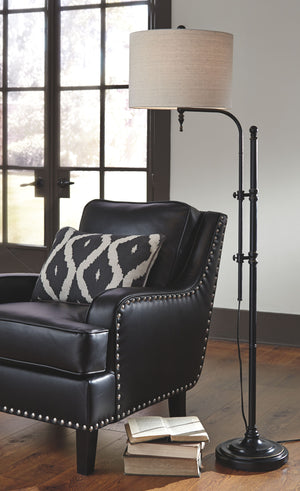 Anemoon - Black - Metal Floor Lamp