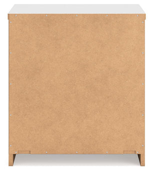 Onita - White - Two Drawer Night Stand